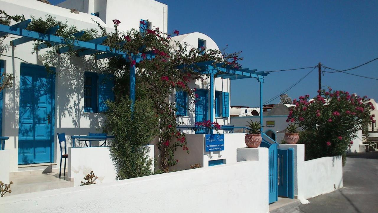 Semprou Rooms Perissa  Exterior foto